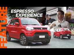 The Suzuki S-Presso Coffee Crawl | Caco tries to like coffee