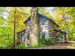 Rustic Beautiful Covered Bridge Log Cabin | Lovely Tiny House