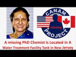 Missing 411 David Paulides Presents a Missing Chemist that is Found in a NJ Water Treatment Tank