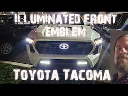 Toyota Tacoma illuminated front emblem