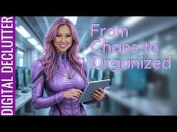 End of Year Digital Declutter | From Chaos to Organized In ONE Session