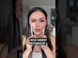 Nose Surgery with Makeup l Christen Dominique