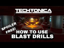 How to set up Blast Drills | Techtonica Guide (full release version)