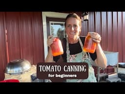 Tomato Canning For Beginners