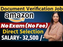 Amazon Work From Home Jobs 2024| Amazon Recruitment 2024 | Amazon Vacancy 2024 | Govt Jobs Nov 2024