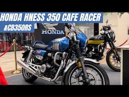 ALL NEW 2023 HONDA CB350RS AND HNESS350 CAFE RACER | PREMIUM HONDA 350S ARE HERE!