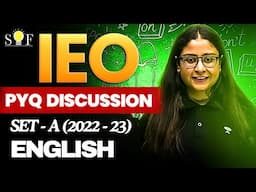 Class 10th IEO | Previous Year 2023-24 Set - A | Paper Discussion Live | By Nikita Ma'am