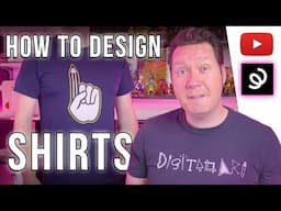 How to DESIGN SHIRTS with Spring & YouTube Merch Shelf