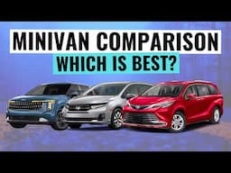 2025 Toyota Sienna VS Honda Odyssey VS Kia Carnival || Which Is The Best Minivan?