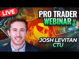 Live Stocks Order Flow Analysis with Josh Levitan of Cyber Trading University