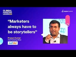 Prasun Kumar on Storytelling in Marketing | Justdial