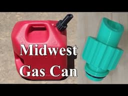 Midwest Gas Can - New & Improved Pour Spout