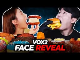 MY FACE REVEAL + Mukbang BIG BITES! ❤️