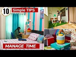 10 SMART Tips to Manage Time | Back To Normal Routine | Home Cleaning  & Organization