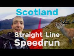 Straight Line Across Scotland Practice Run (Attempt 1)