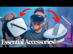 5 Apple Vision Pro Accessories You NEED To Try - My Favorite Accessories After 9 Months!