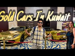 Golden Cars Dekha Aaj Pahli Bar Kuwait Me || Cars Event In Kuwait