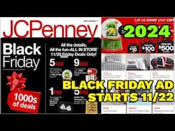 JCPENNEY BLACK FRIDAY 2024 AD | **BEDDING, BOOTS, TOYS & MORE!