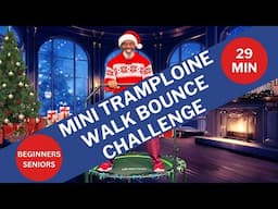 Pre-Christmas Fun Walk Bounce Mini Trampoline Challenge