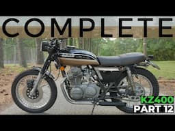 Kawasaki KZ400 Tracker Build - Part 12 : COMPLETED