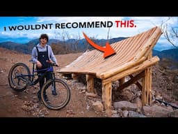 Bending Wood To Build Twisted Bike Jump...