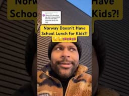 Norway Doesn’t Have School Lunch For Kids?? 🫨🇳🇴 #schoollunch #norwaytravel