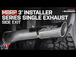 2014-2018 Silverado & Sierra 1500 MBRP 3" Installer Series Exhaust System Sound Clip & Review