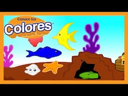 Conoce los Colores "Pecera" Coloreando | Meet the Colors "Fish Tank" Coloring | Preschool Prep