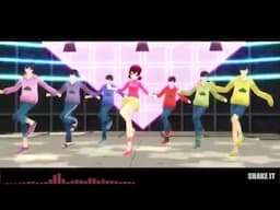 [MMD おそ松さん] Shake it! (MODEL TEST)