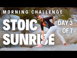 STOP Waking Up Feeling Sluggish | Daoyin Yoga & Qigong Challenge| Stoic Sunrise Day 3