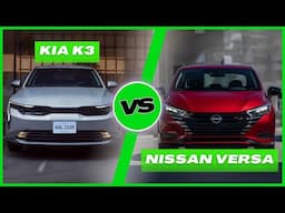 ¿Nissan VERSA o Kia K3? | Versión por Versión | ¿Cuál es mejor?