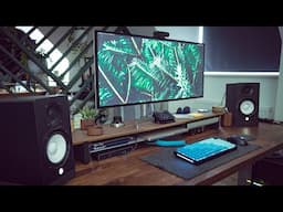 Software Engineer Desk Setup - Home Office & Studio Tour 2022