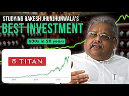 Breakdown of Rakesh Jhunjhunwala's BEST Investment (Titan Stock) | Titan Stock Analysis