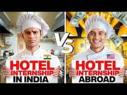 Hotel internship in "India vs Abroad"👨‍🍳|What is best?| Abroad Training after Hotel Management|