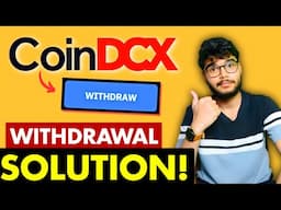 CoinDCX Withdrawal SOLUTION | CoinDCX Withdrawal to bank account | CoinDCX Withdrawal Problem