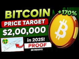 🛑 Bitcoin will Hit $200K in 2025 - With PROOF!! | Bitcoin BULL RUN Price Target | Bitcoin PUMP