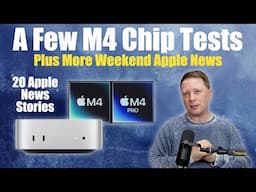 New M4 Chip Real World Performance  - Can It Game Too - 90 HZ Studio Display and More