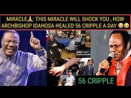 Breaking‼️The Day Archbishop Idahosa Healed 56 Cripple A Day. #miracle #miraculous #day #daily