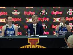 CFTV: Drake's Allison Pohlman, Katie Dinnebier & Anna Miller on loss to Iowa State