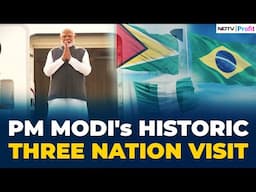 PM Modi On 3-Nation Tour To Nigeria, Brazil & Guyana: How Crucial This Visit Is? | PM Modi News