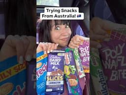 Trying Snacks From Australia! 🇦🇺