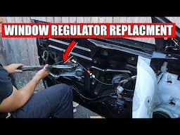 1994-1998 Mustang Window Regulator Replacement/Install (FULL GUIDE)