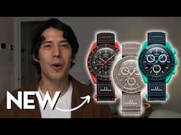 Omega Announce 3x NEW MoonSwatches!!