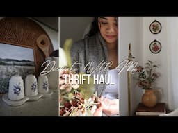 Thrift Haul & Styling | Decorate With Me | Rachel G Thrifts