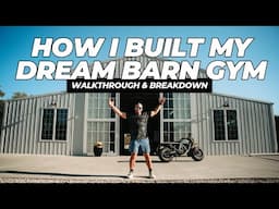 How I Built My Dream Barn Gym: Full Walkthrough & Budget Breakdown | Sponsored by Hero Barbell