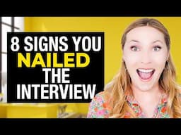 How Do I Know if the Interview Went Well? 8 Signs to Look for in a Job Interview!