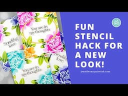 Fun NEW Stencil Hack for New Looks! + BIG SALE & FREE GIFT!