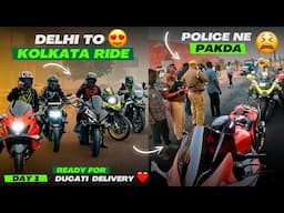 Sari Superbikes lekar Kolkata Ride par nikle 😍 or Police ne pakad liya sabko 😭 Ep. 01