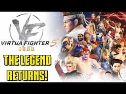 Virtua Fighter's Comeback Tour BEGINS NOW! VF5 Rollback Netcode, Balance Changes & More!