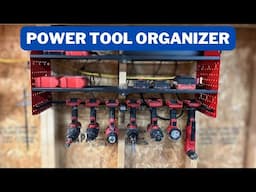 Best Way to Store and Organize Cordless Power Tools and Accessories